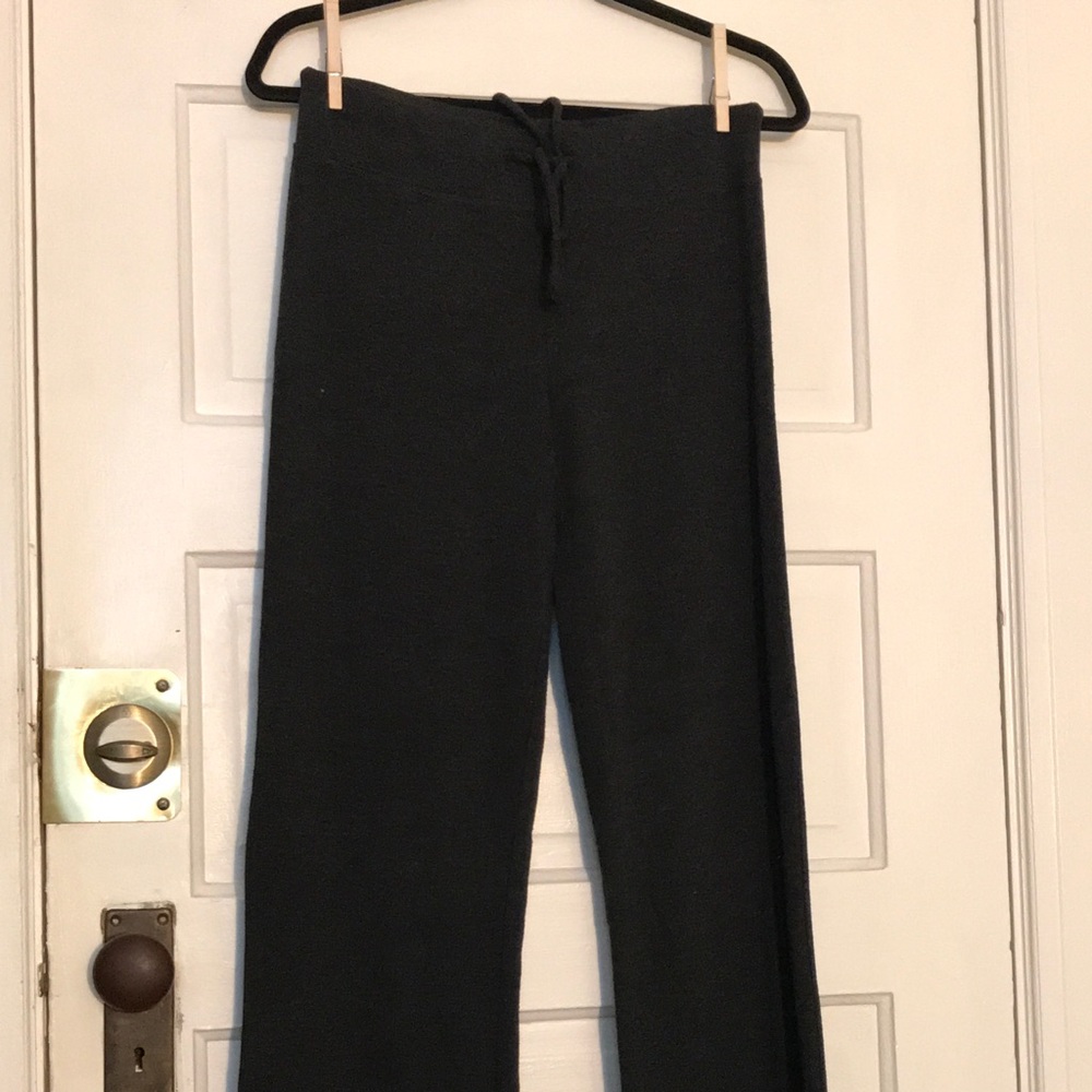 Wide-leg Soft Knit Lounge Pants